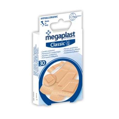 MEGAPLAST CLASSIQUE PANSEMENT ANATOMIQUE BOITE DE 30 Parapharmacie prix Maroc