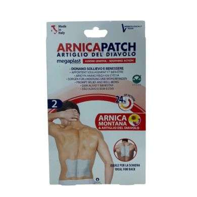 MEGAPLAST ARNICA PATCH BOITE DE 2 ACTION 24 H Parapharmacie prix Maroc