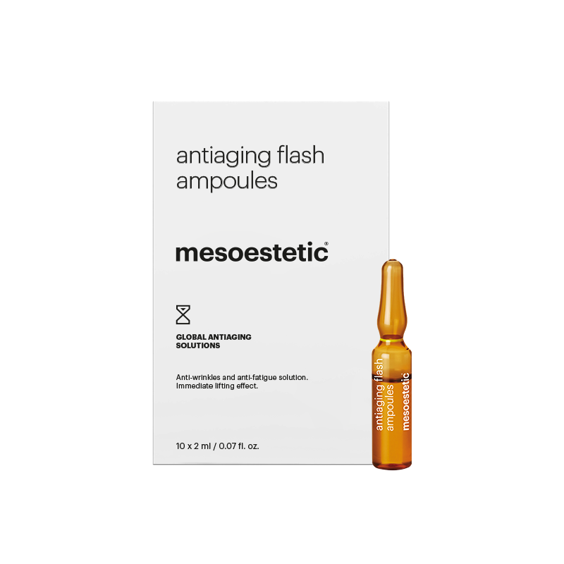 MESOESTETIC ANTIAGING FLASH AMPOULES B10*2ML prix Maroc