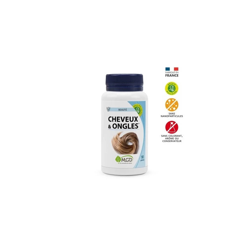 Mgd Cheveux et Ongles Boite 90 Gélules