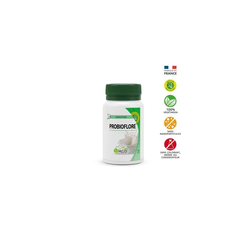 MGD probioflore boite 60 gélules prix Maroc