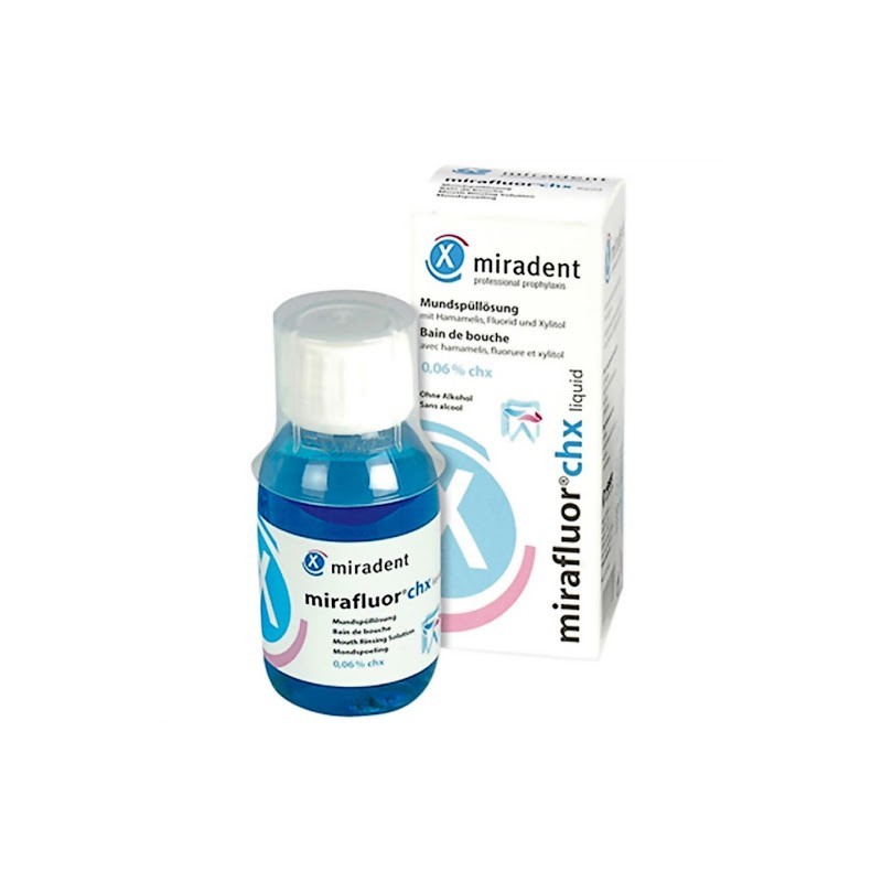 Miradent Mirafluor Chx Bain de Bouche 100 ml