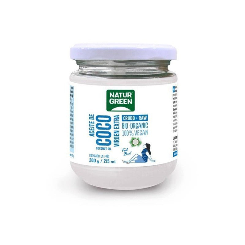 NATURGREEN HUILE DE COCO BIO 200G prix Maroc