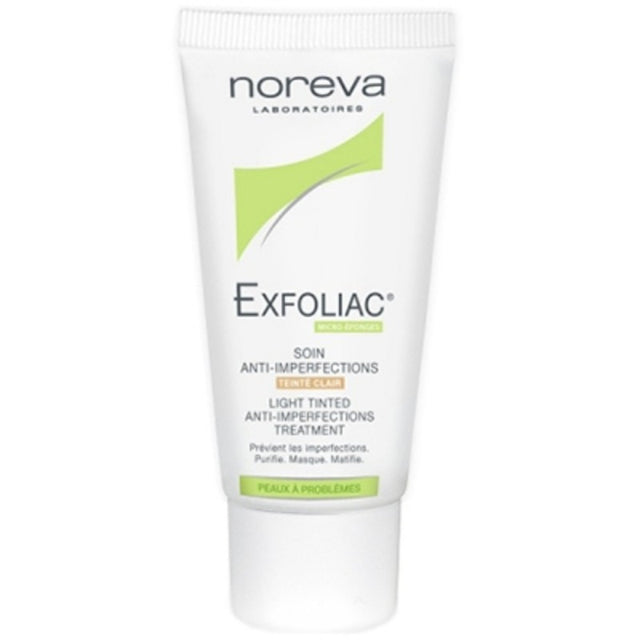 Noreva Exfoliac Soin anti-Imperfections Teintée Claire 30 ml