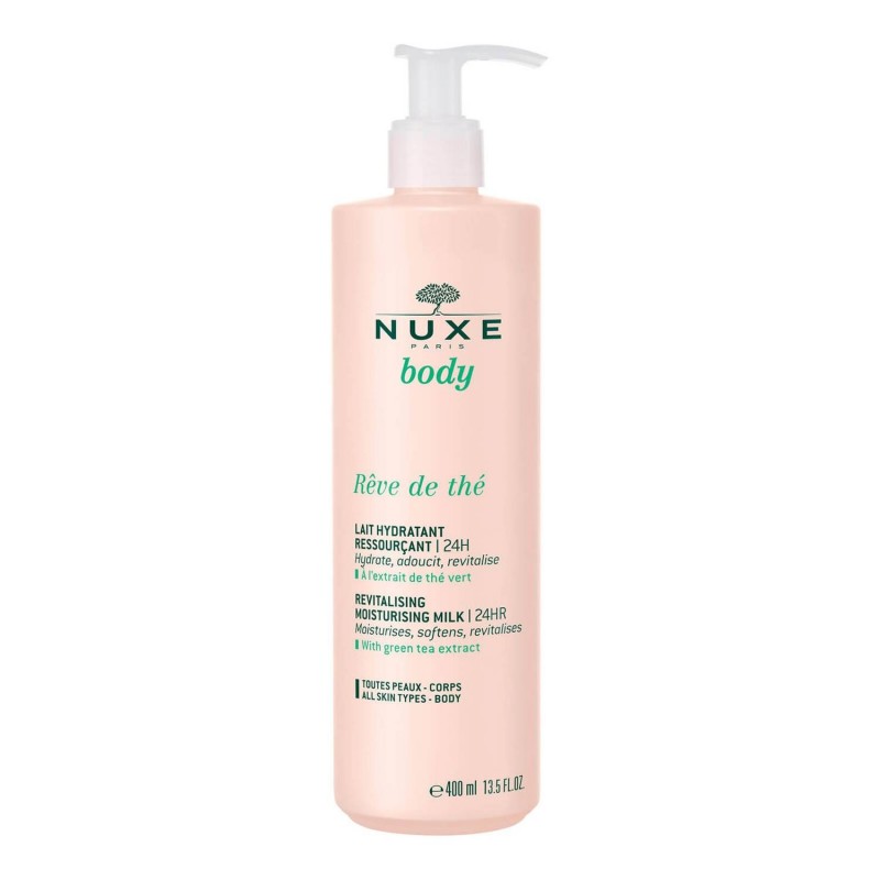 NUXE BODY Rêve De Thé Lait Hydratant Ressourcante 24h 400ml prix Maroc