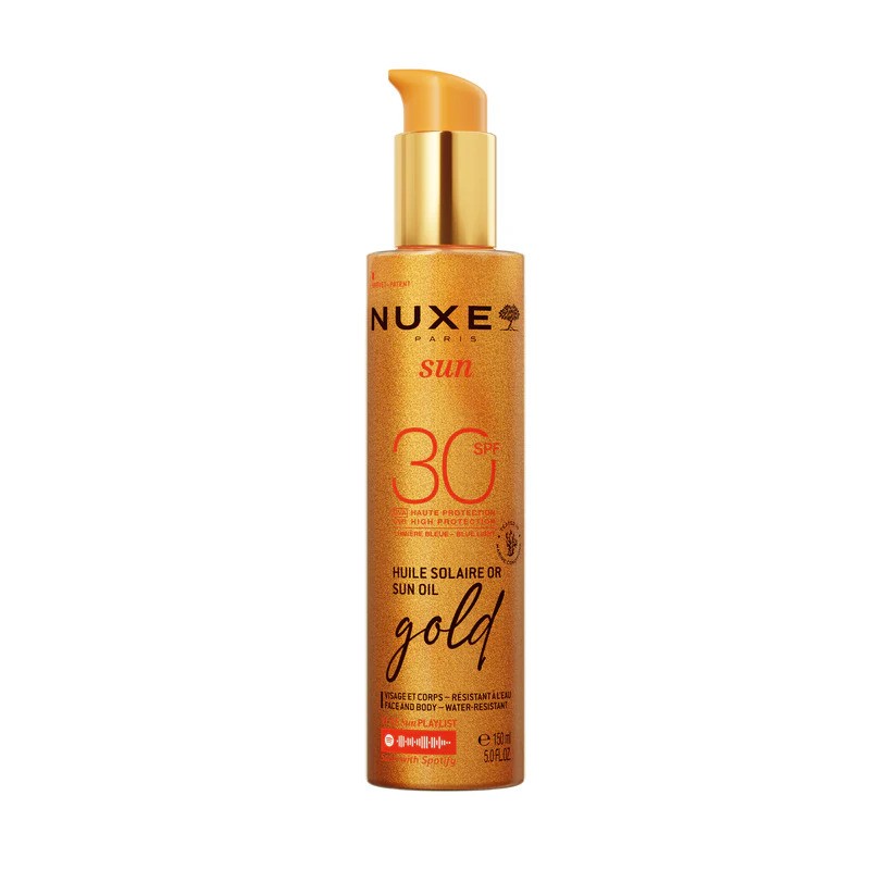NUXE SUN HUILE SOLAIRE OR GOLD SPF30 150ML prix Maroc