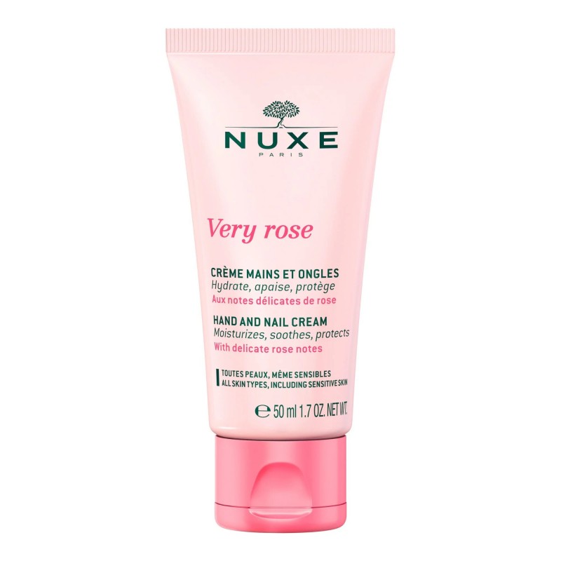 NUXE VERY ROSE CREME MAINS ET ONGLES 50ML prix Maroc
