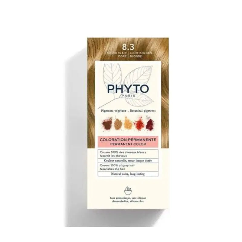 PHYTO COLOR N8.3 BLOND CLAIR DORE prix Maroc
