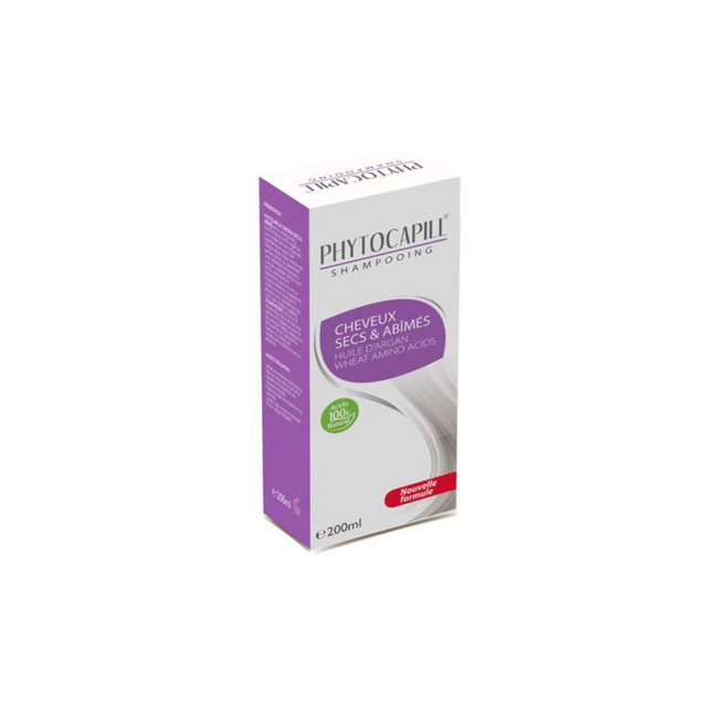 Phytocapill Shampoing Cheveux Secs et Abîmés à l'Huile de Jojoba 200