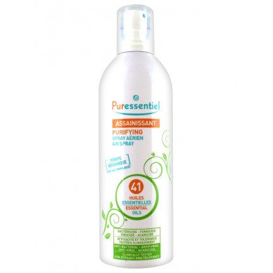 PURESSENTIEL ASSAINISSANT SPRAY AERIEN AUX 41 HUILES ESSENTIELLES 500 ML Parapharmacie prix Maroc