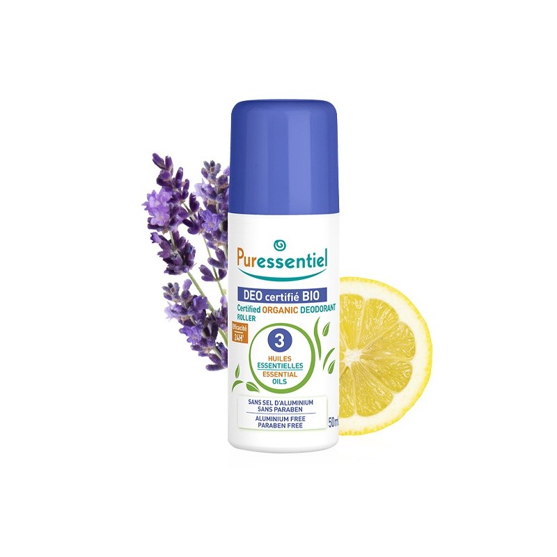 PURESSENTIEL déodorant roller BIO 50 ml prix Maroc