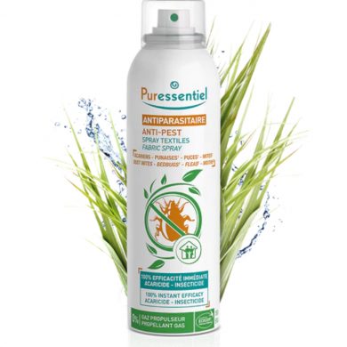 PURESSENTIEL ASSAINISSANT SPRAY TEXTILE ANTI PARASITAIRE 150 ML Parapharmacie prix Maroc