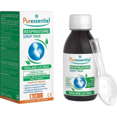PURESSENTIEL RESPIRATOIR SIROP TOUX 125 ML Parapharmacie prix Maroc