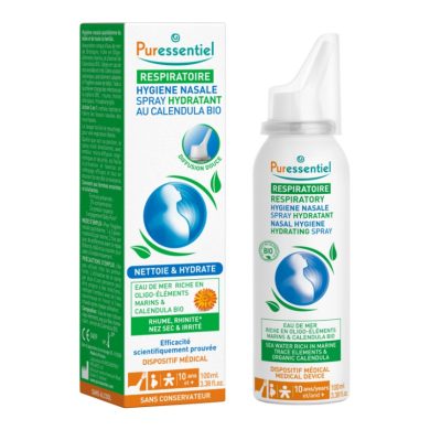 PURESSENTIEL SPRAY HYGIENE NASALE HYDRATANT NETTOYANT 100 ML Parapharmacie prix Maroc