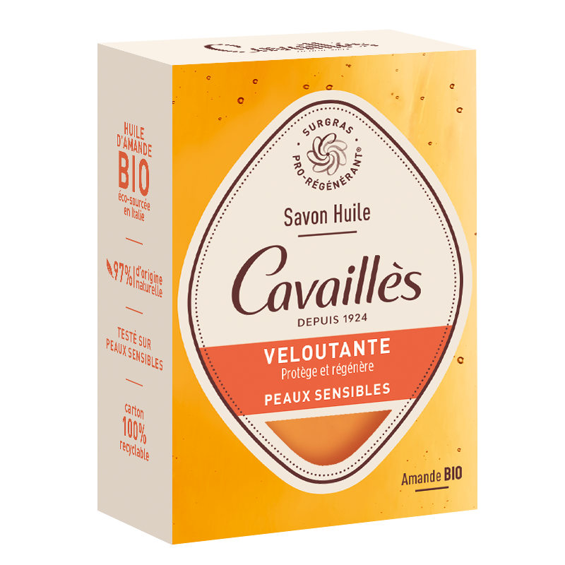Roge Cavailles Savon Huile Veloutante Peaux Sensibles 100g