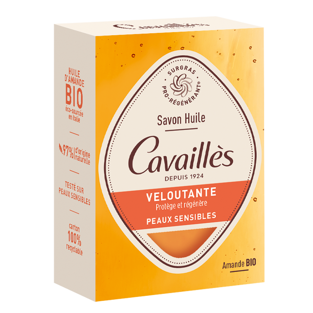 Roge Cavailles Savon Huile Veloutante Peaux Sensibles 100g