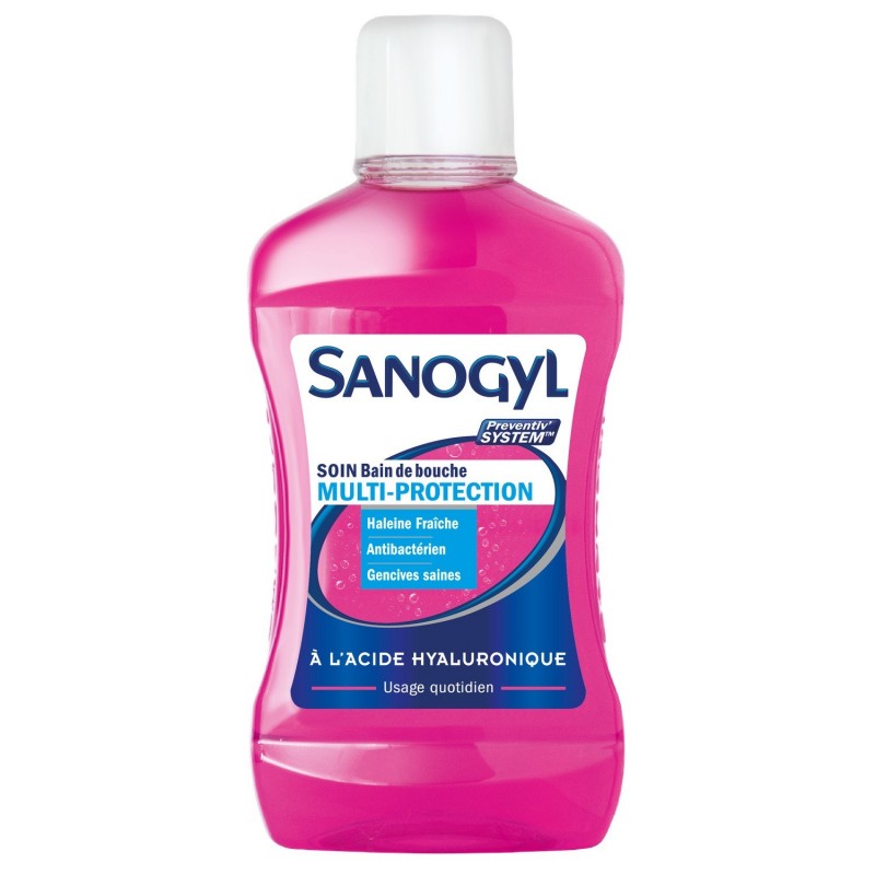 SANOGYL bain de bouche multi-protection 500 ml prix Maroc