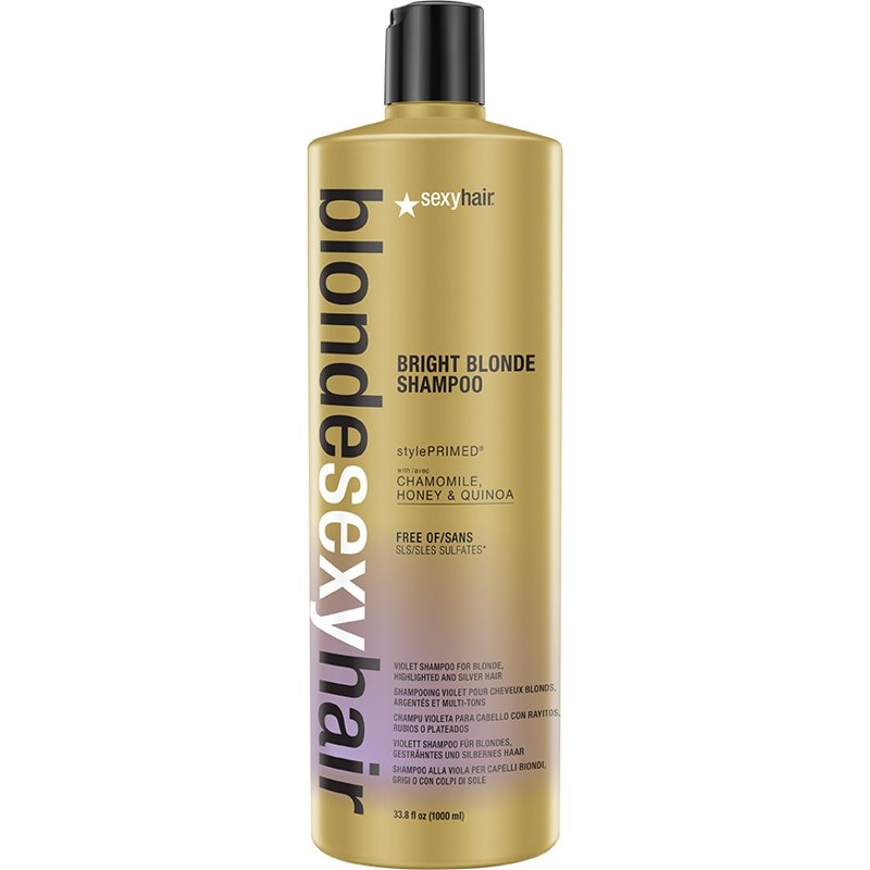 SEXY HAIR- Shampooing Blonde Bright Blonde Violet Shampoo 1L prix Maroc
