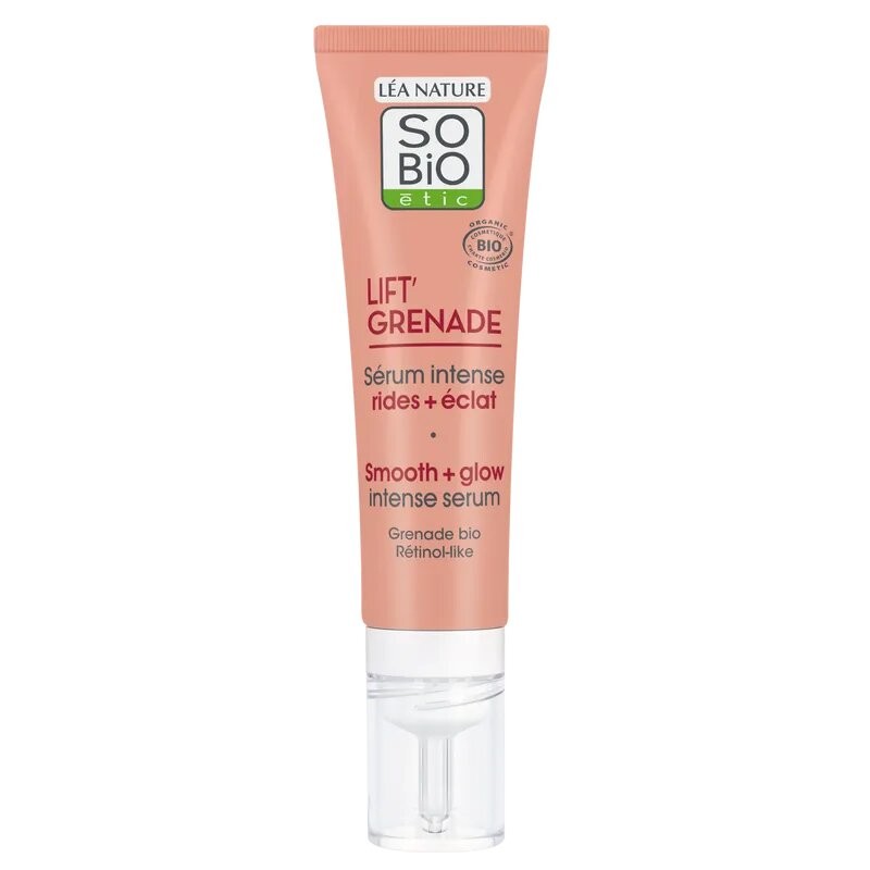SO'BIO ETIC Lift'Grenade Sérum Intense Rides + Éclat | 30 ml prix Maroc