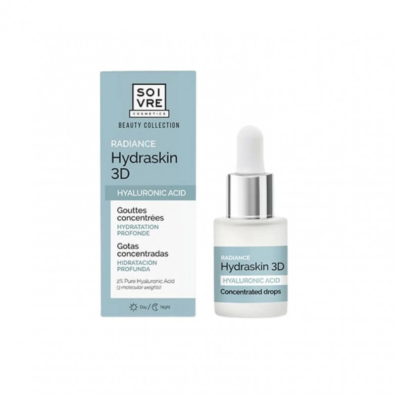 SOIVRE GOUTTES CONCENTRES HYDRASKIN HYDRATANTES 3D 15ML prix Maroc