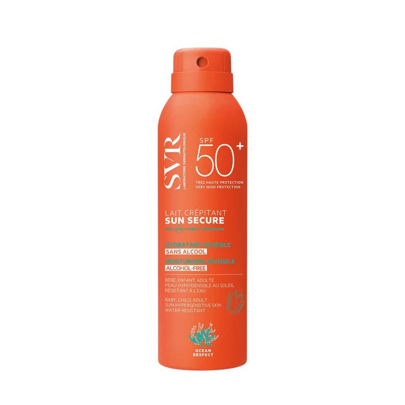 SVR SUN SECURE LAIT CREPITANT SPF50+ 200ML prix Maroc