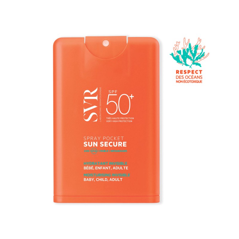 SVR SUN SECURE spray Pocket spf 50 + | 20 ml prix Maroc