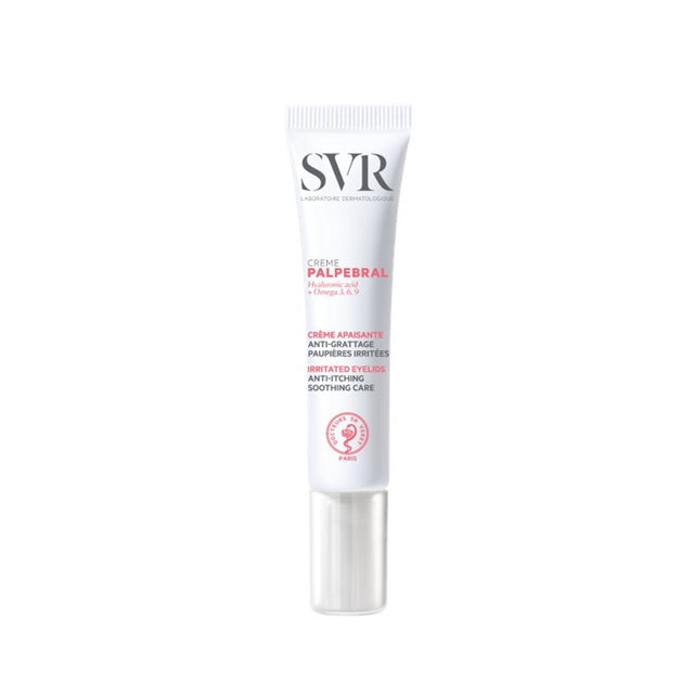SVR Topialyse Palpebral Crème Paupières Irritées 15 ml