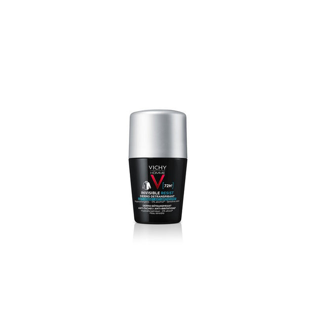 Vichy Homme Dermo-Détranspirant Invisible Protect 72H Déodorant 50 ml