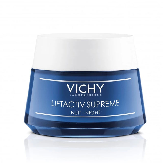 Vichy Liftactiv Supreme Crème de Nuit anti-Rides Tous Types de Peaux