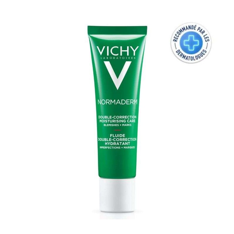 VICHY NORMADERM FLUIDE DOUBLE CORRECTION HYDRATANT 30ML prix Maroc