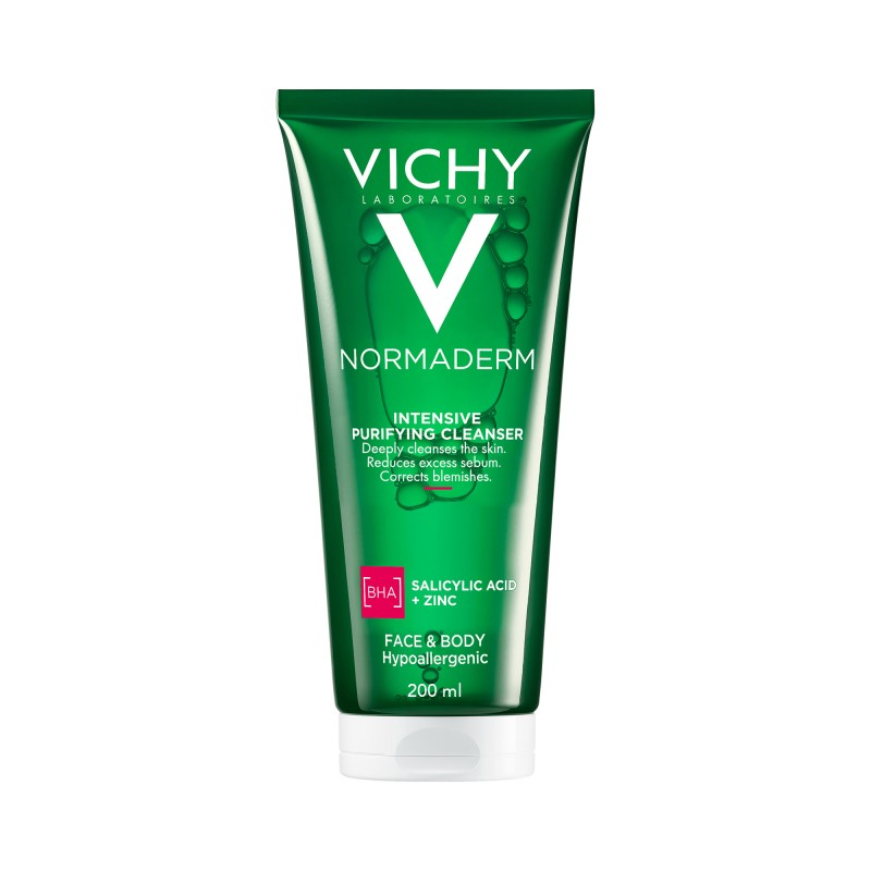 Vichy Normaderm Phytosolution Gel Purifiant Intense Peau Grasse Acnéique | 200ml prix Maroc