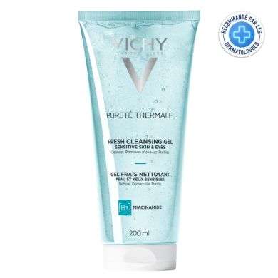 VICHY PURETE THERMALE GEL FRAIS NETTOYANT 200 ML Parapharmacie prix Maroc