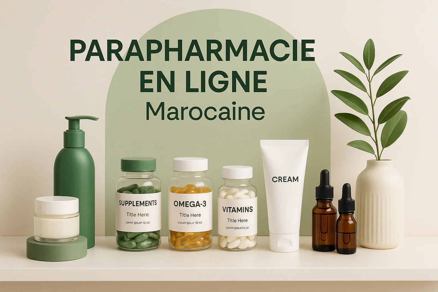 Parapharmacie en ligne au Maroc : Votre guide pour une peau et des cheveux éclatants, livré chez vous !