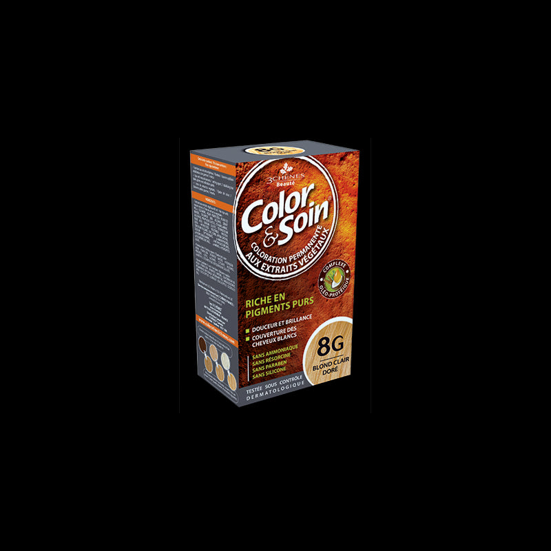 3 CHENES COLOR & SOIN BLOND DORE CLAIR 8G