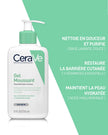 CeraVe Gel Moussant Nettoyant Peau Normale à Grasse 473ml