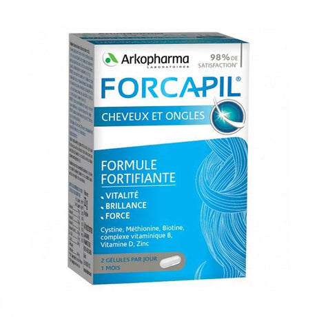 ARKOPHARMA FORCAPIL cheveux et ongles | 60 gélules