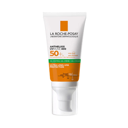 La Roche Posay Anthelios UVMUNE 400 Oil Control Gel-Crème SPF50+ Invisible 50ml= EAU THERMALE 50ML OFFERTE