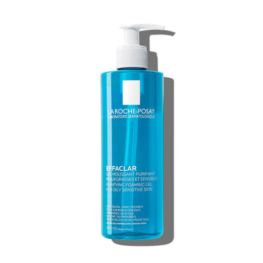 LA ROCHE POSAY EFFACLAR GEL MOUSSANT PURIFIANT PEAUX SENSIBLES GRASSES 400 ML
