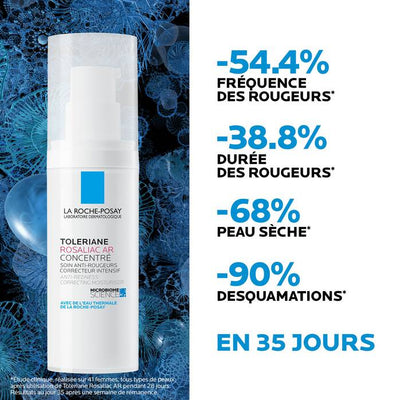LA ROCHE POSAY TOLERIANE ROSALIAC AR CONCENTRE 40 ML TEINTE VERTE NEUTRALISANTE