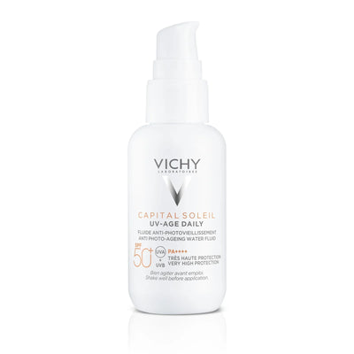 VICHY CAPITAL SOLEIL UV AGE DAILY SPF 50 FLUIDE ANTI PHOTOVIEILLISSEMENT 40 ML