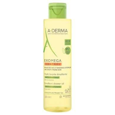 ADERMA EXOMEGA CONTROL HUILE LAVANTE EMOLLIENTE ANTI GRATTAGE 200 ML Parapharmacie prix Maroc