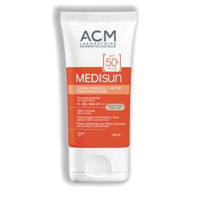 ACM MEDISUN CREME MINERAL TEINTE CLAIRE 40 ML Parapharmacie prix Maroc