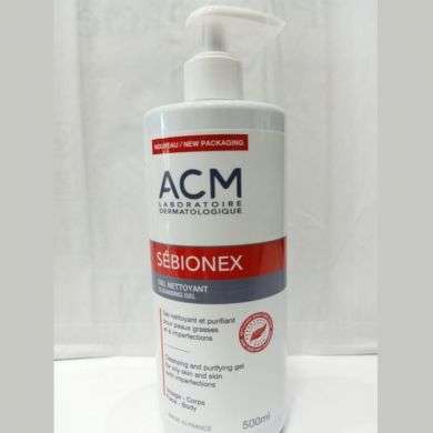 ACM SEBIONEX GEL NETTOYANT 500 ML prix Maroc