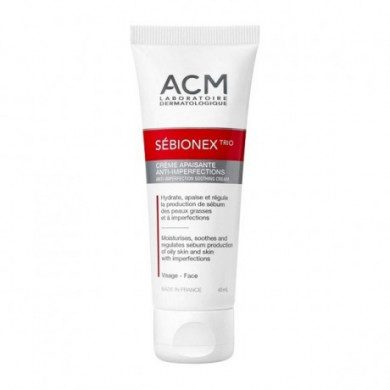 ACM SEBIONEX TRIO CREME APAISANTE ANTI IMPERFECTION 40 ML Parapharmacie prix Maroc