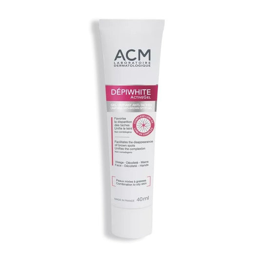 ACM DEPIWHITE ACTIVEGEL gel unifiant anti-tâches | 40 ml - prix Maroc