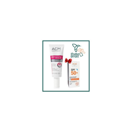 ACM DEPIWHITE Advanced crème 40ml+ DEPIWHITE S soin photo protecteur éclaircissant spf 50 | 50ml prix Maroc