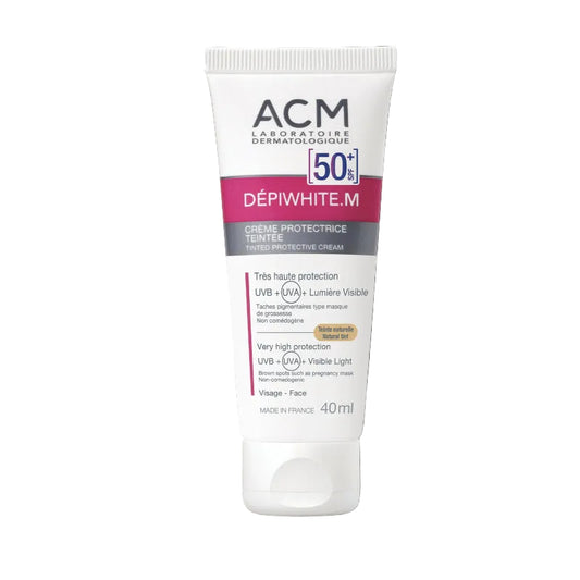 ACM DEPIWHITE M crème protectrice teintée spf 50+ | 40 ml - prix Maroc