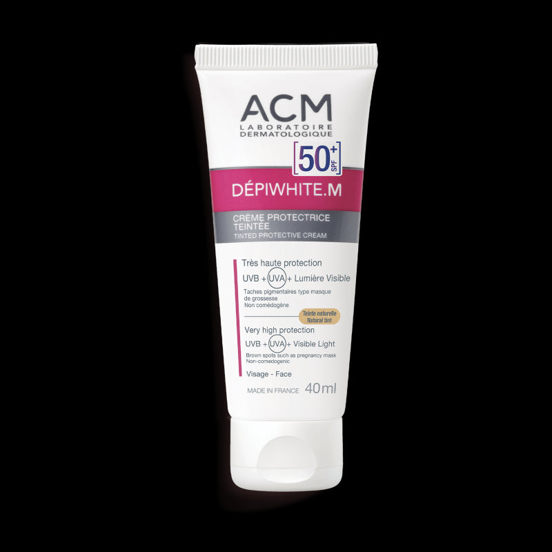 ACM DEPIWHITE M crème protectrice teintée spf 50+ | 40 ml