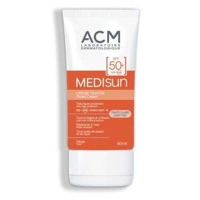 ACM MEDISUN CREME TEINTE CLAIRE SPF50+ prix Maroc
