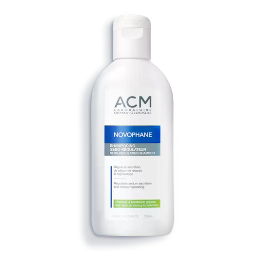 ACM NOVOPHANE shampooing sébo-régulateur | 200 ml - prix Maroc